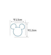 迪士尼米奇米妮布料由 Half Yard 在韓國印製